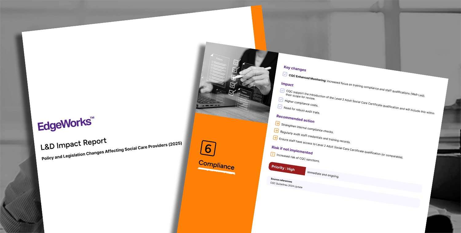L&D Impact Report pages
